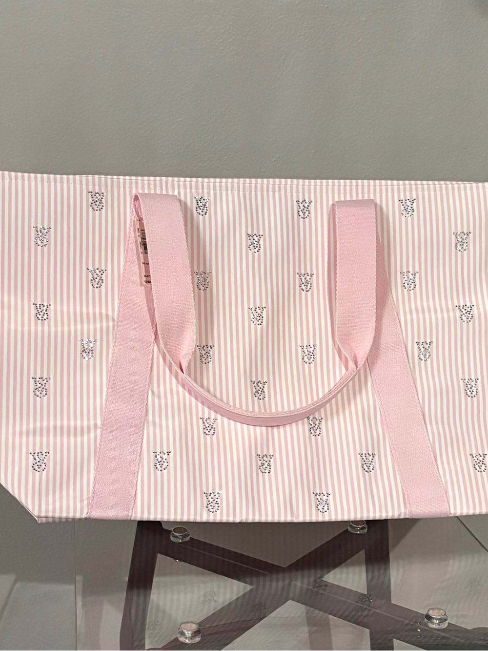 NWT Victoria’s Secret Shine Tote Bag